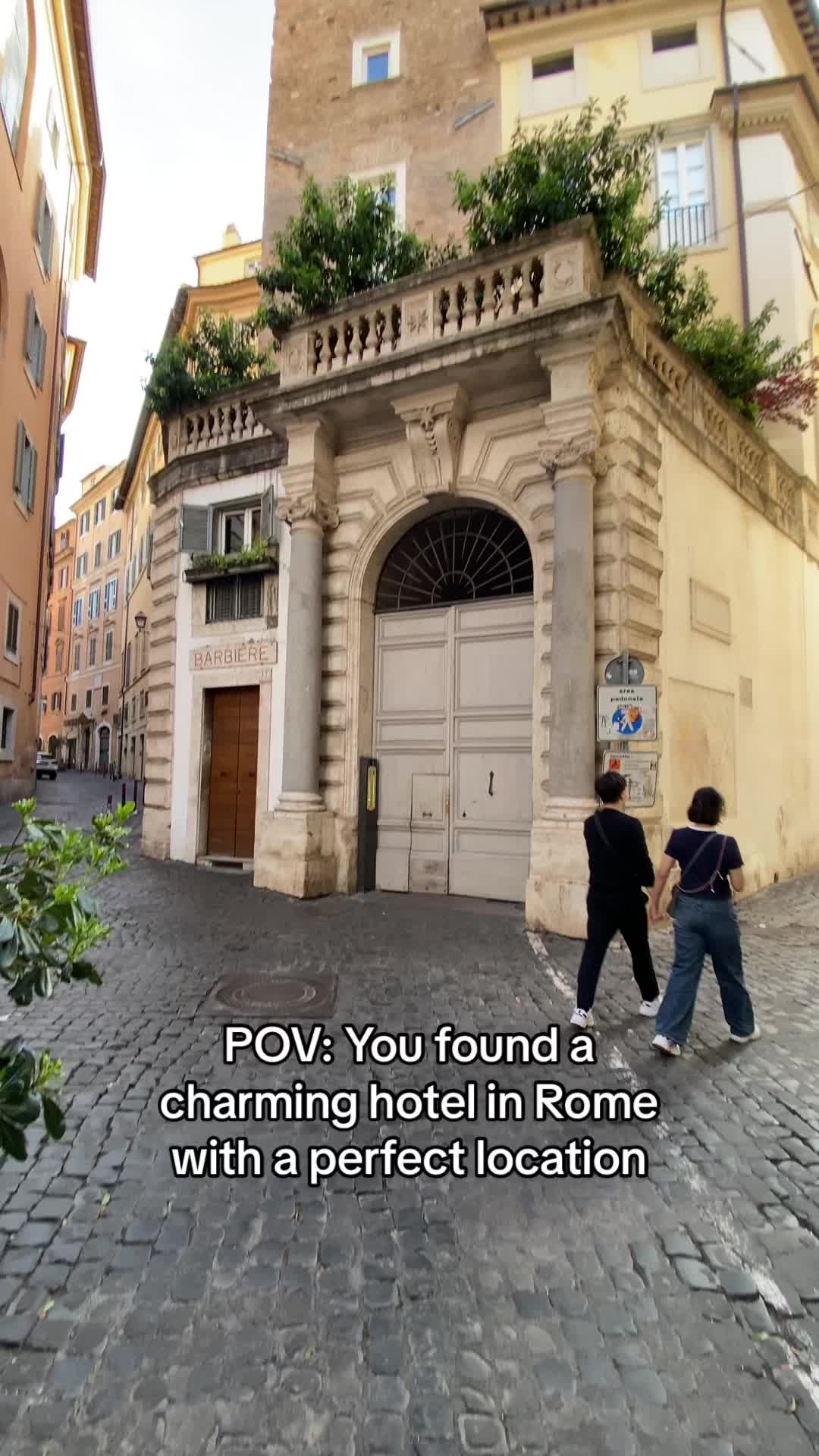 When visiting Rome I recommend finding a place to stay that is near some of the main sites you want 
