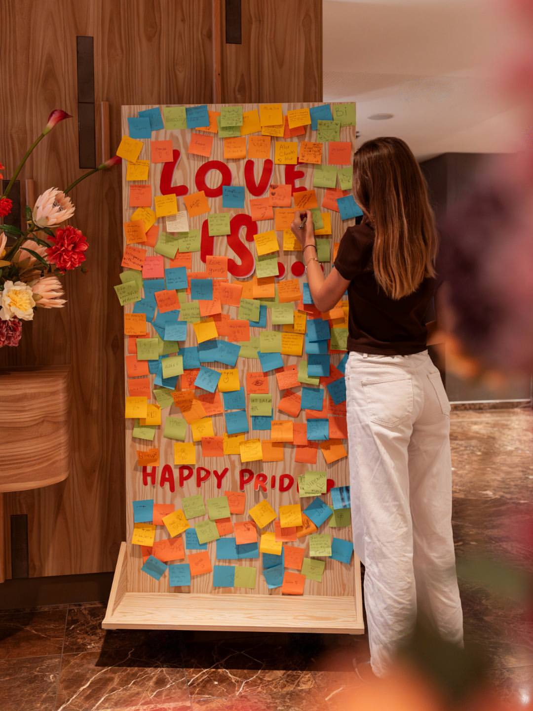 Love grows when it's shared 🌈

For World Pride, we invited our guests to complete one simple phrase