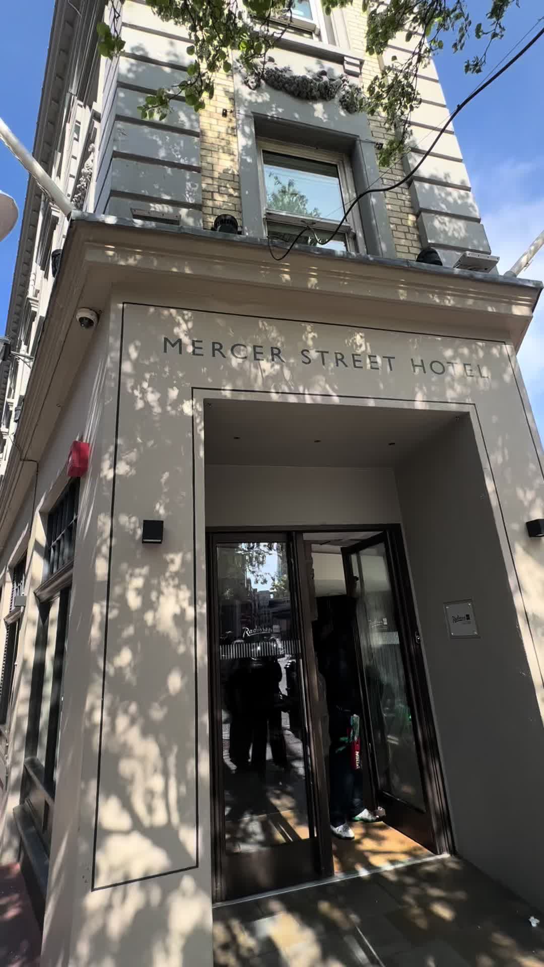 Recommend hotel for Covent Garden “Mercer street hotel” #coventgarden #sevendialsmarket #sevendials 