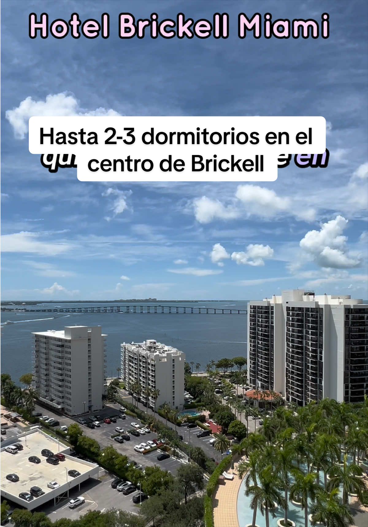 Hotel en Brickell miami sin pagar una fortuna , se llama fortune house y tiene desde 1 hasta 3 dormi