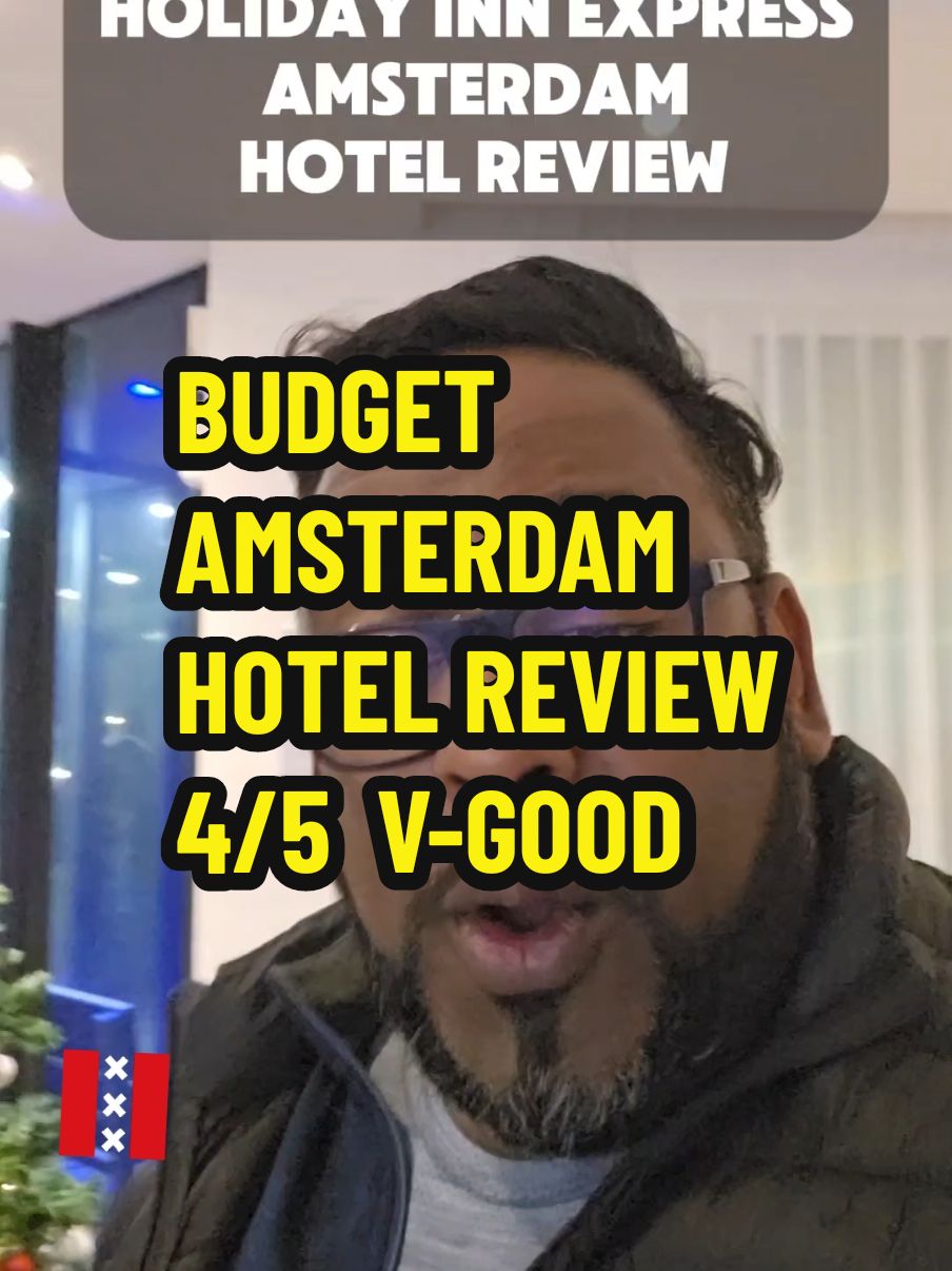 ✨ Amsterdam Vibes ✨
Just wrapped up an amazing stay at the Holiday Inn Express Amsterdam! 🛏️
This p
