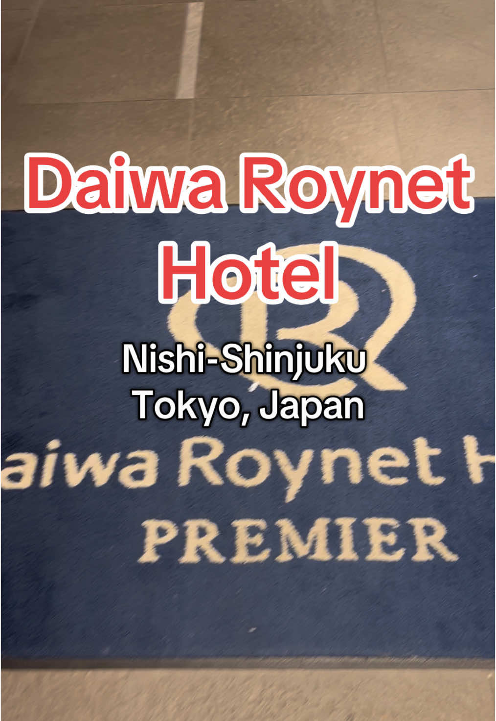 Documenting our honeymoon in Japan, we’re still on Day 1! Showing our hotel and giving our travel ex