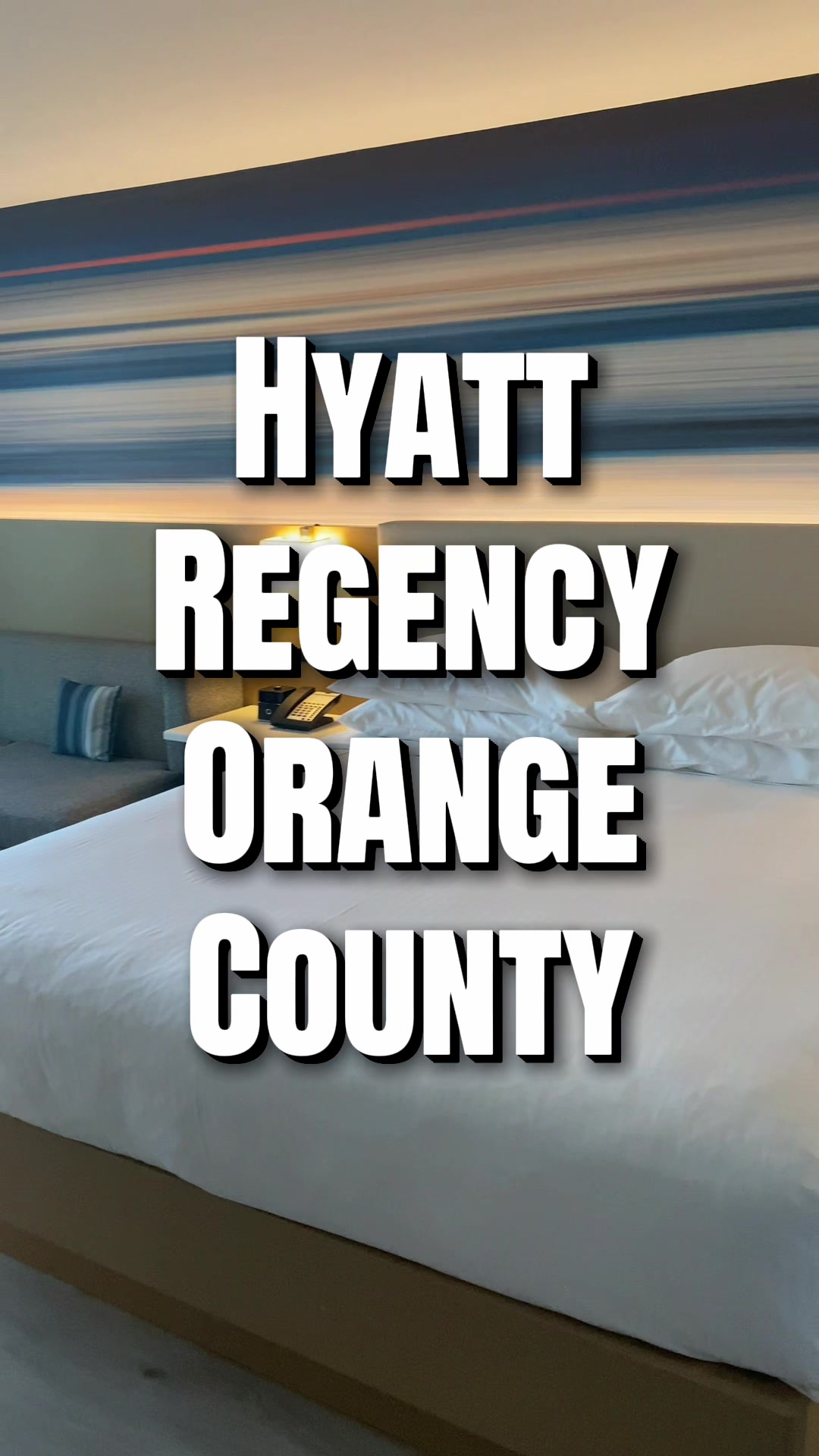 Hyatt Regency Orange County is a great option for families visiting Disneyland. The spacious accommo