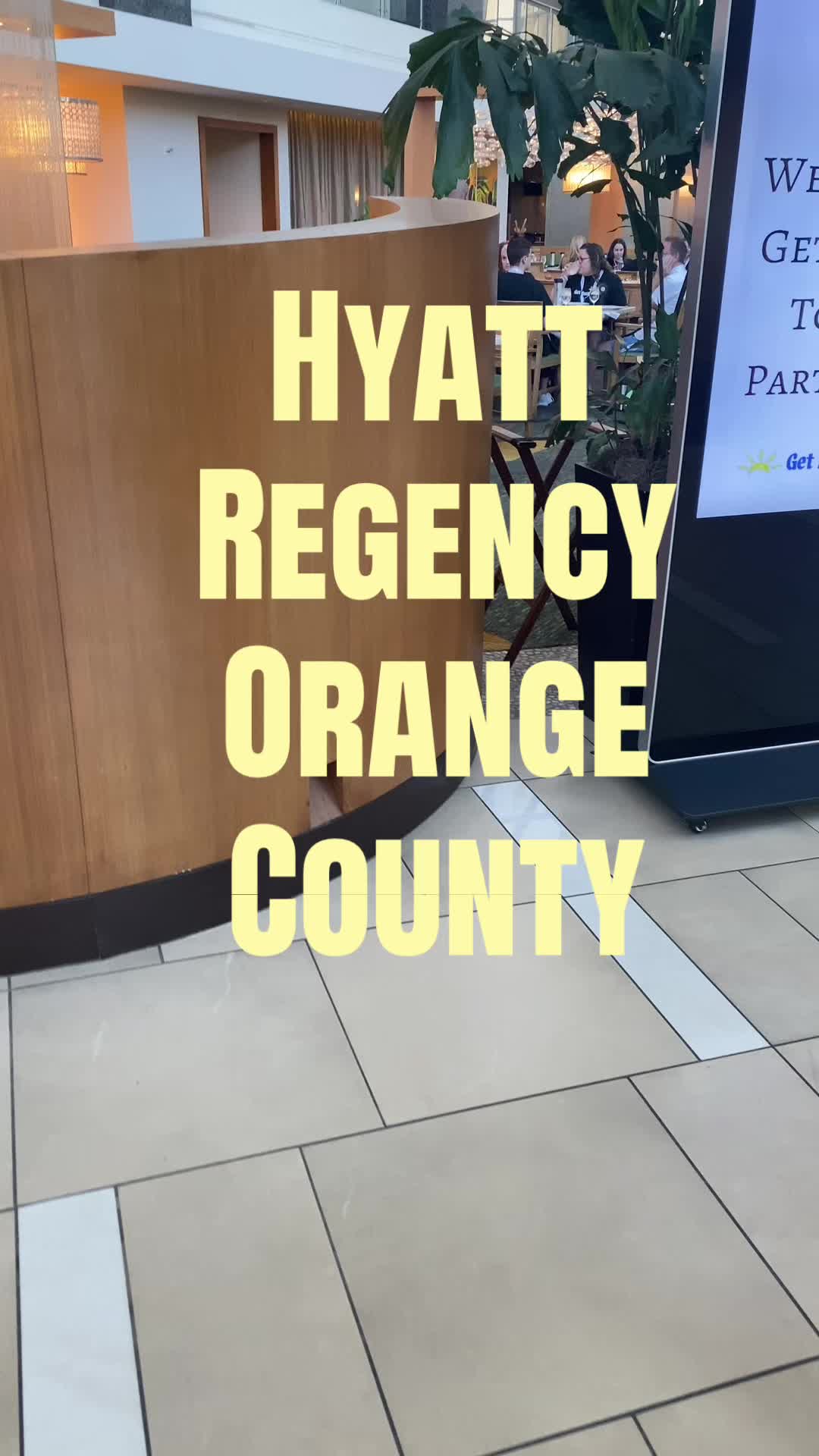 Hyatt Regency Orange County is a great option for families visiting Disneyland. The spacious accommo