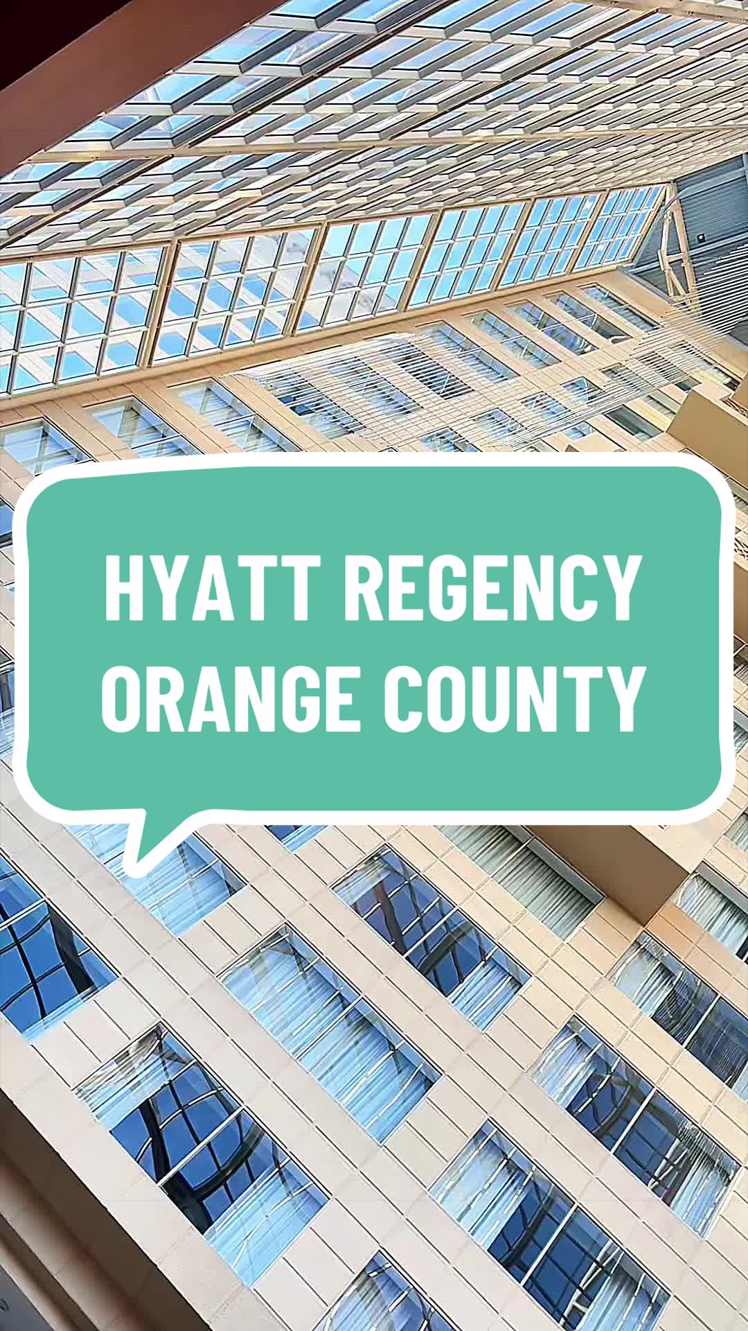 Hyatt Regency Orange County was such an easy stay for an Anaheim trip. The rooms were spacious, the 