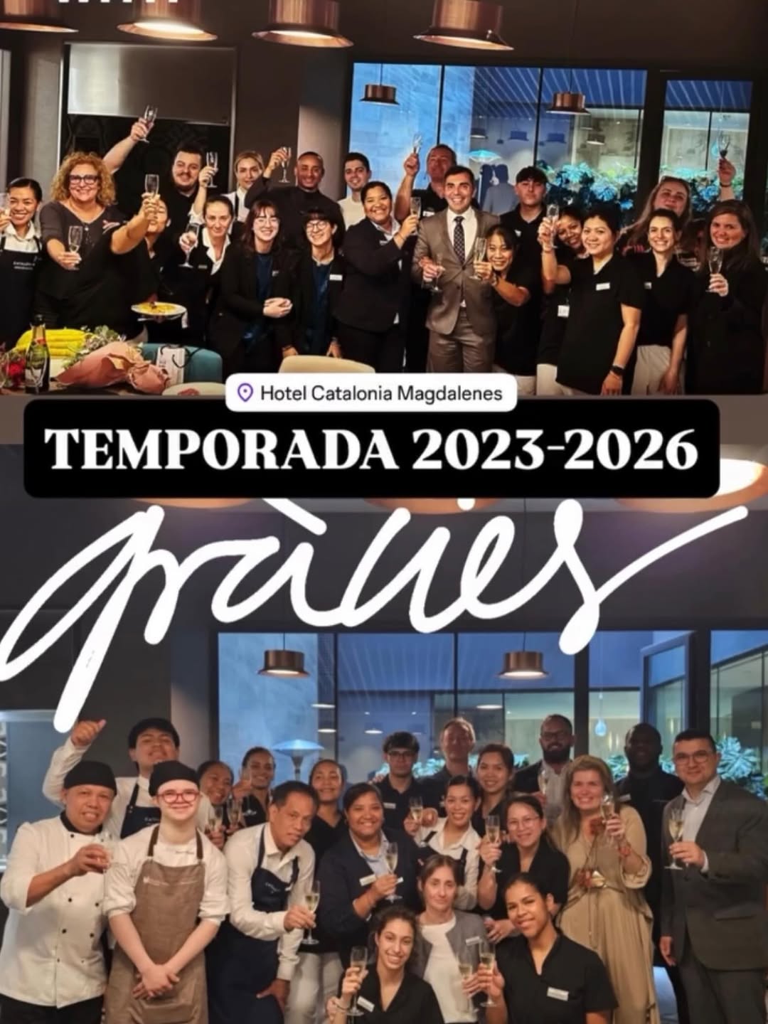 L’any 2023, en Maxi em va lliurar la direcció de l’equip del Catalonia Magdalenes, i ho va fer d’una