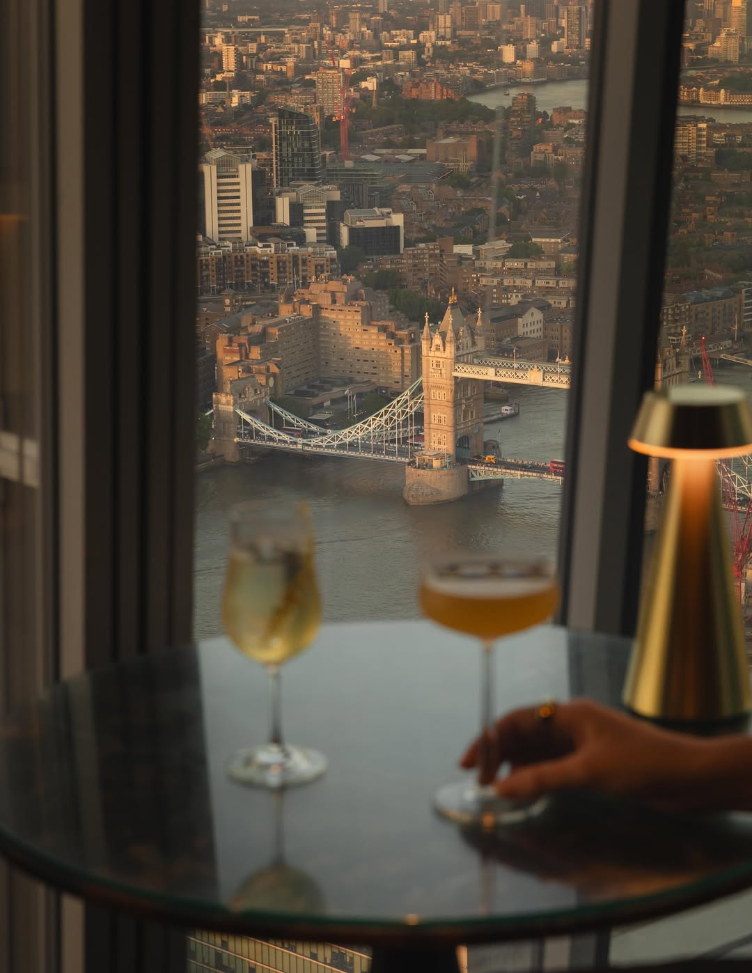 See London from a different perspective. High above the city at GŎNG Bar, where handcrafted cocktail