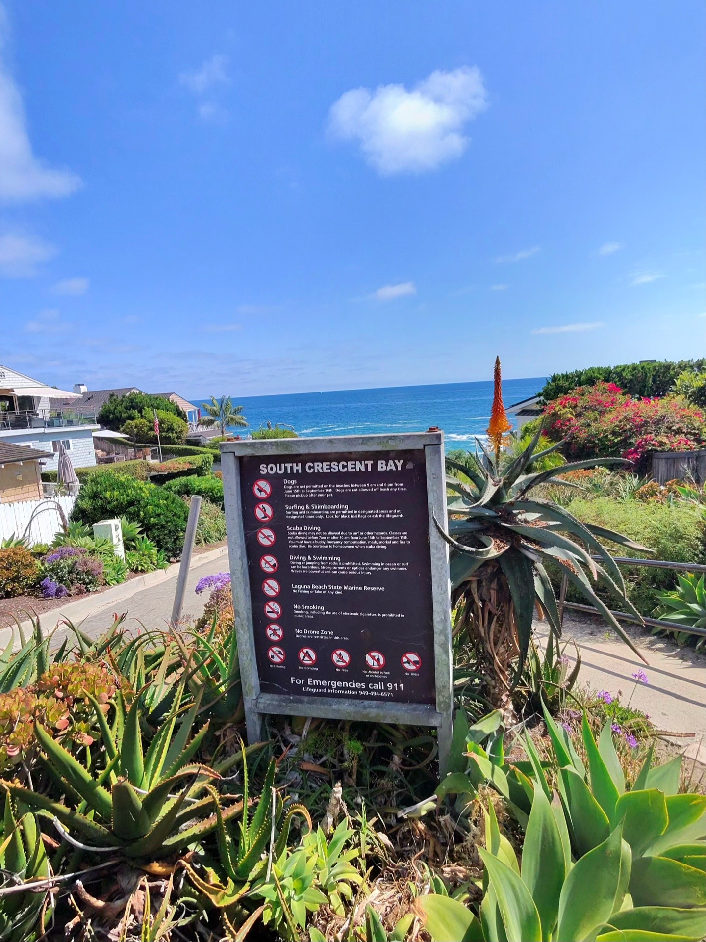 Come with us to Crescent Bay Beach in Laguna Beach, California! #crescentbay #california #beach #bea