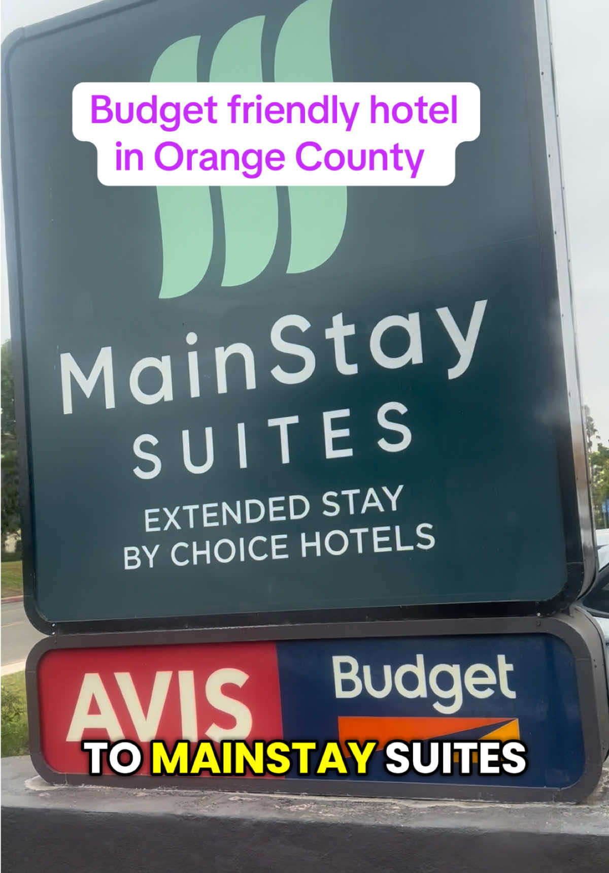 If you are planning a trip to Disney land or to Orange County …this is a great option for a hotel #o