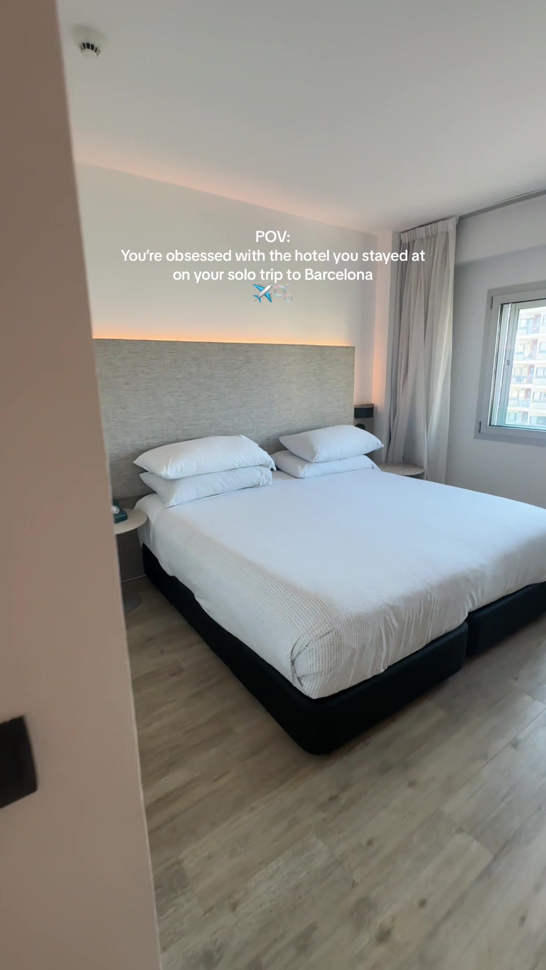 Such a modern and chic hotel, will definitely be back! 🫶🏾
📍 Melia INNside - Barcelona Apolo 
#hot