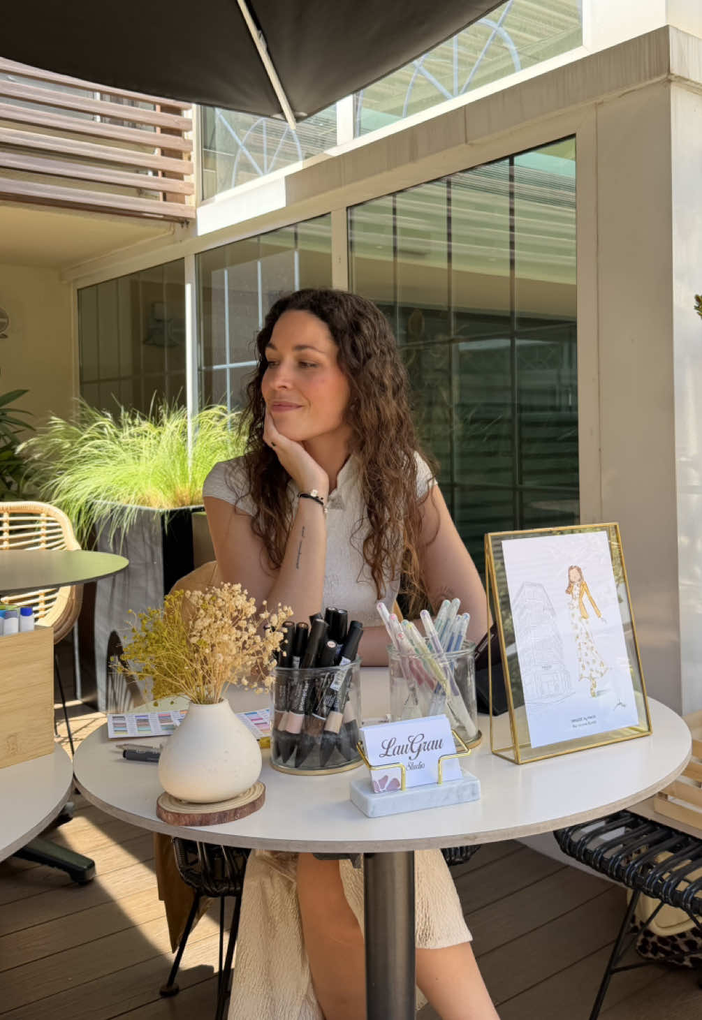 Ilustrando en directo para @INNSiDE by Meliá en Apolo Barcelona 🎨✍🏼 

Mil gracias equipo 😍 Fue un