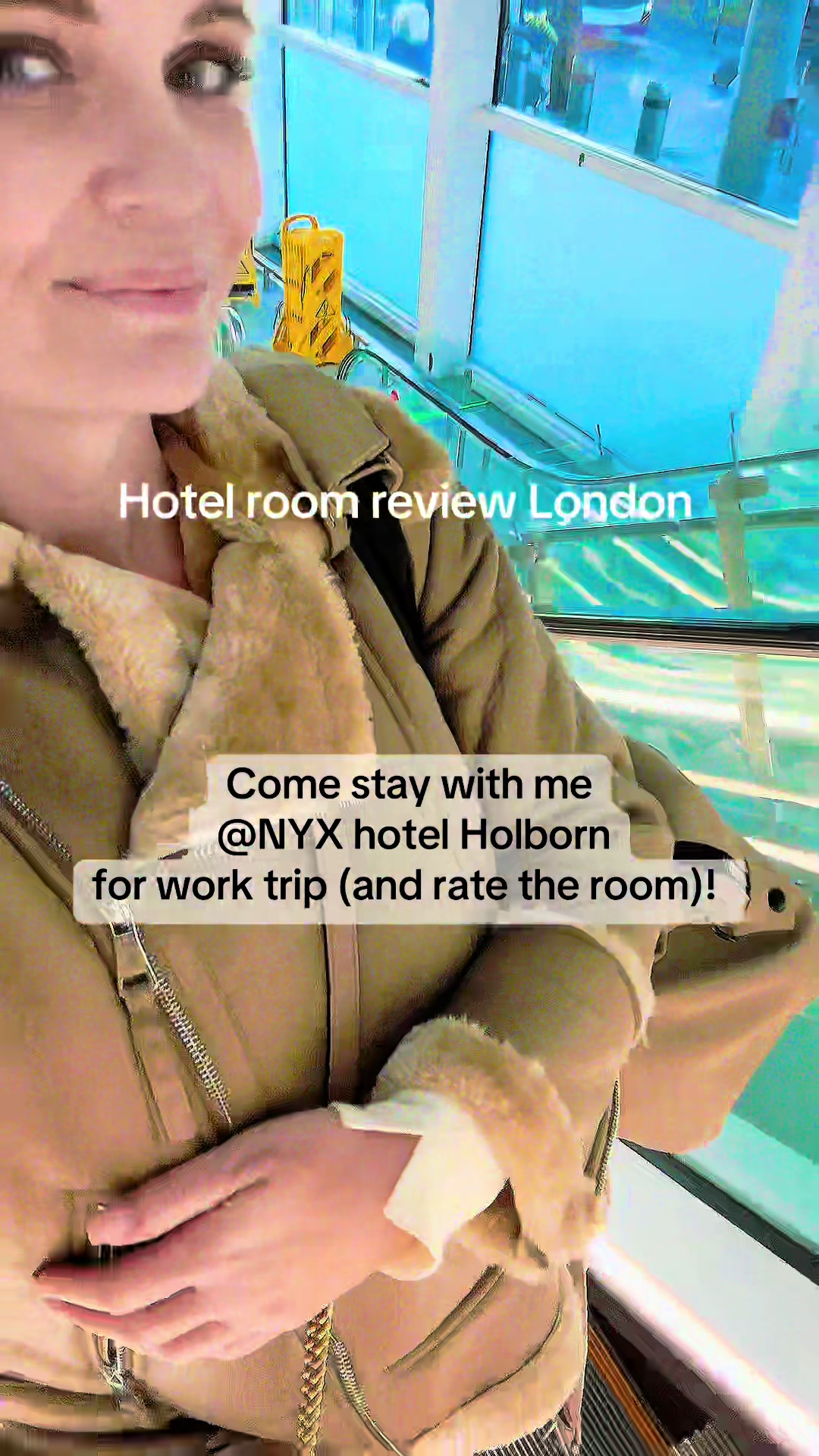 RATE THE LONDON HOTEL ROOM @nyxhotellondon (for my work trip in London). 
I live in Edinburgh & trav