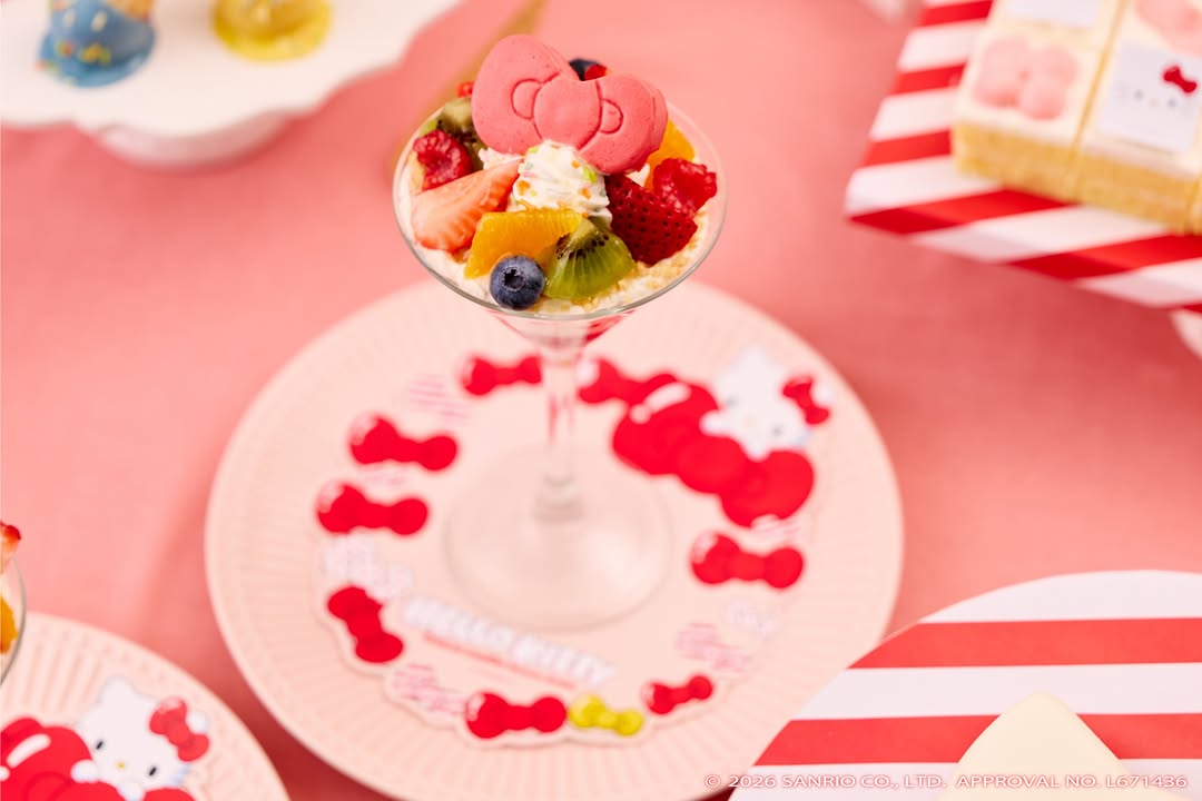 ＼ 9月4日(金)より開催🍨🎀 HELLO KITTY RIBBON RIBBON Sweets Buffet ／

お席に着かれた皆さまを最初にお迎えするのは、心華やぐ特別な一品。本スイーツビュ