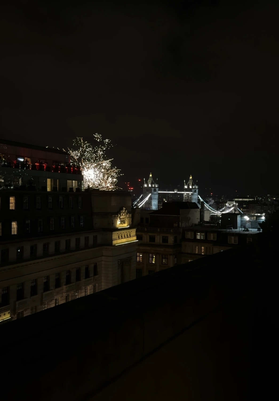 Celebrating New Year's at Apex City Hotel in London was an unforgettable experience! A view of Tower