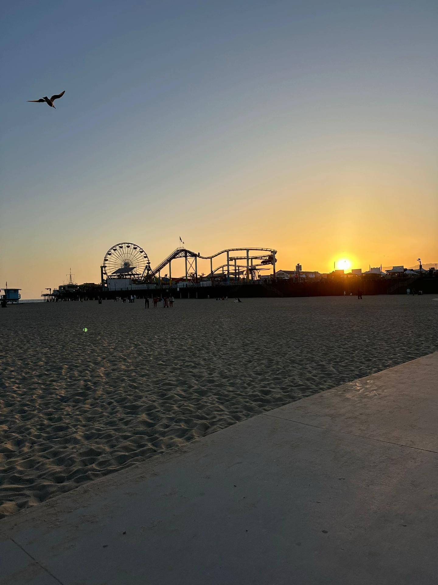 Santa Monica Pier LA 🌴 ⛱️🩱🩳🐚☀️🏖️🌊

#santamonica #santamonicapier #beach #losangeles #californi