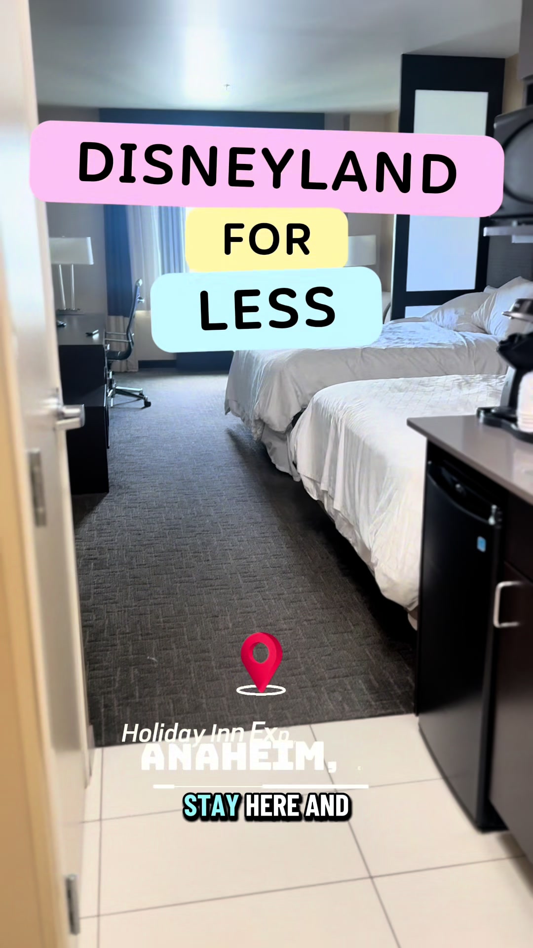 Disneyland trip stay here and save! 

Holiday Inn Express & Suites Anaheim
Book with Trip.com for up