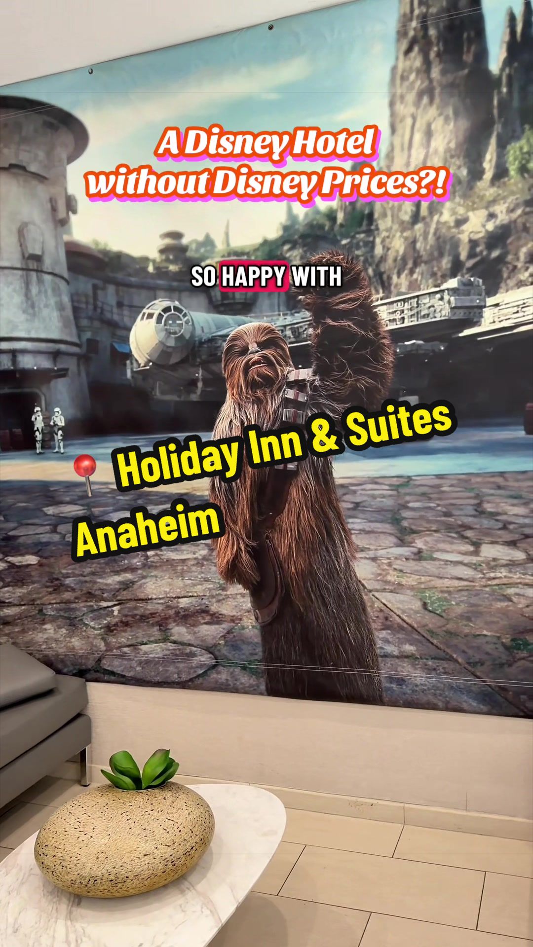 Here’s where we paid less than $300 for a summer weekend hotel next to Disneyland!

📍 Holiday Inn &