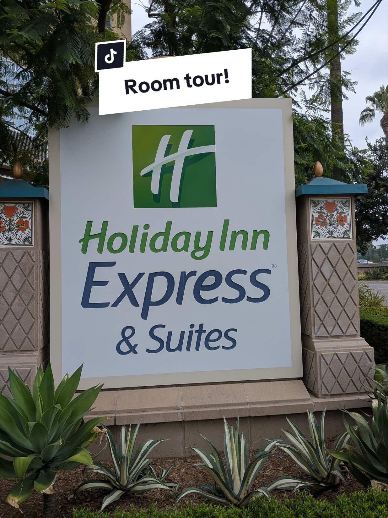 Come along with my family to stay at the Holiday Inn Express and Suites Anaheim Resort only one mile