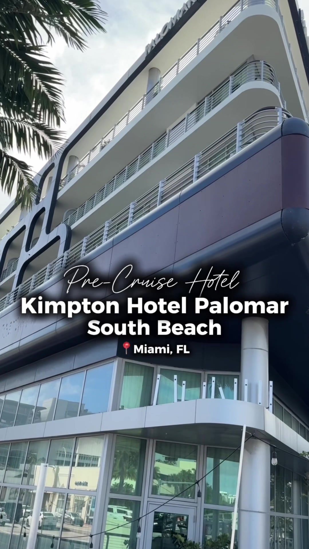 If you’re looking for a South Beach getaway, check out the Kimpton Palomar South Beach. #tiktokgosta