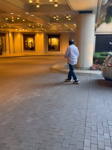 7/11/26- Took Dad to his old hotel tonight. Dad needed a college job and tried first around campus, 