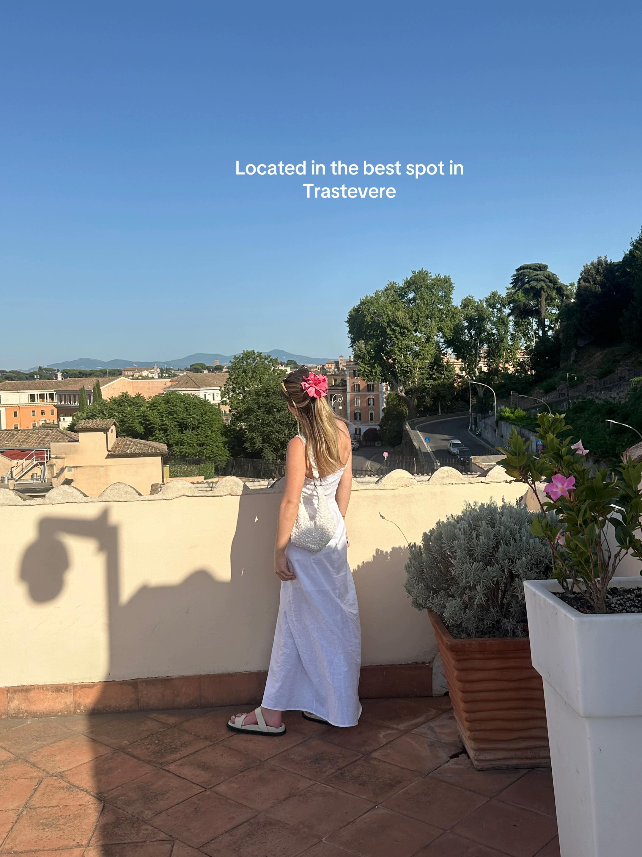 The most beautiful hotel in Rome #fyp #rome #europesummer