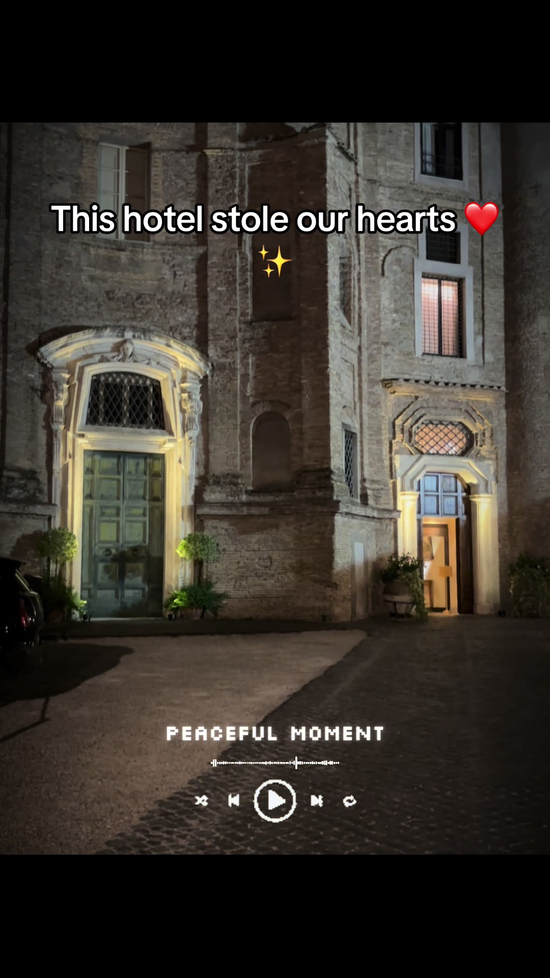 Where we stayed… the stunning Donna Camilla Savelli 🏛✨
 #trastevere #donnacamillasavelli #rome #ret