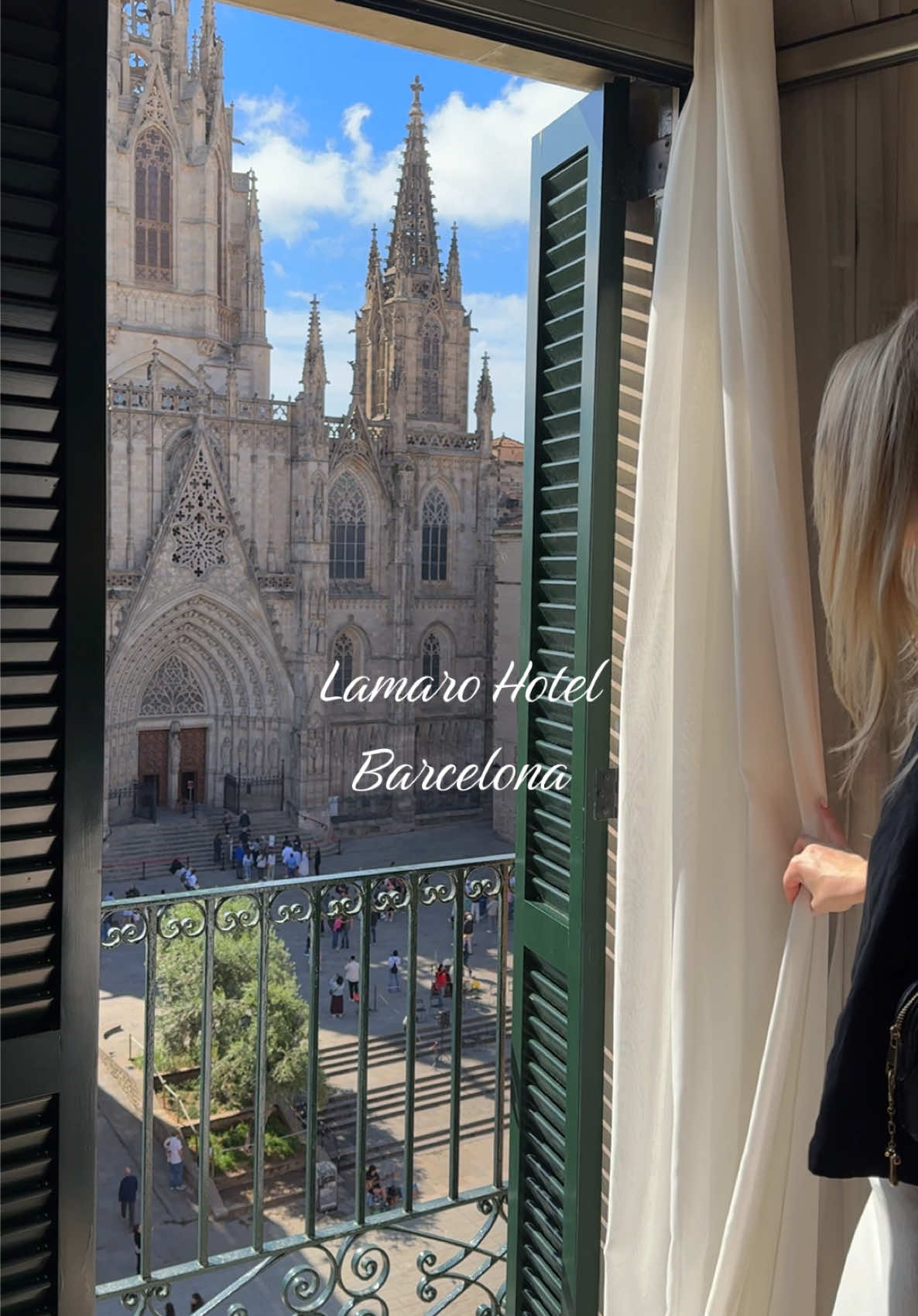 This hotel!!!>>>> Felt like waking up in a story book #barcelona #travel #traveltips #europeansummer