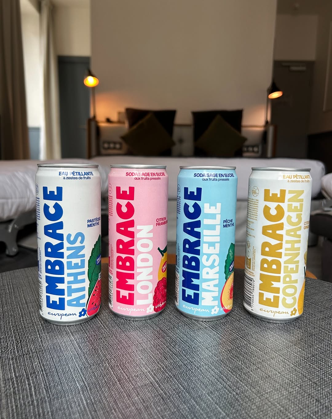 New flavors have arrived at Hotel Petit Lafayette ! Come and enjoy our refreshing Europeans sodas an