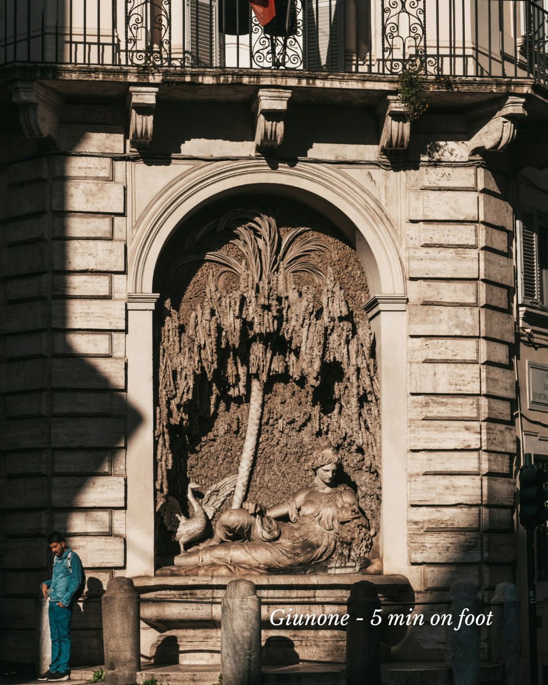 Rome doesn't do fountains quietly.
Seven of them. All within 15 minutes from our door. All worth the