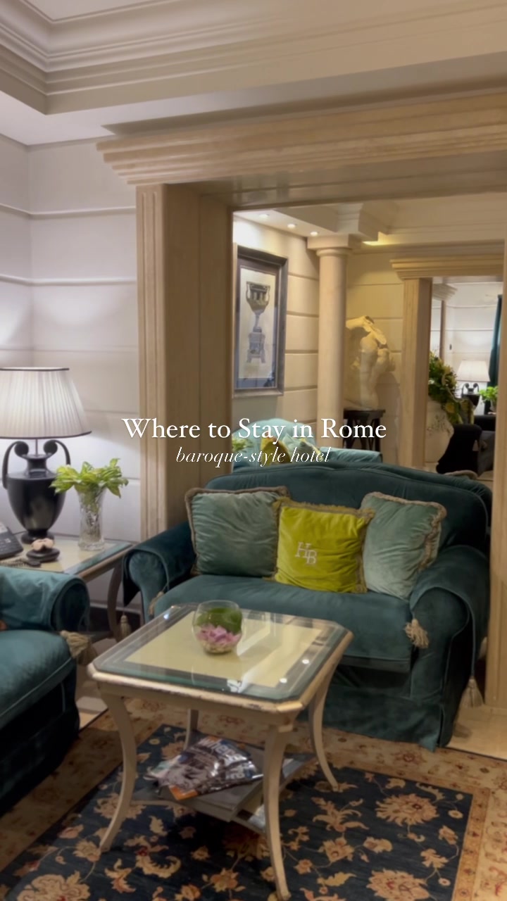 📍Hotel Barocco (5 min walk to Trevi Fountain) #hotelbarocco #rome #romeitaly #italy #italytravel #t