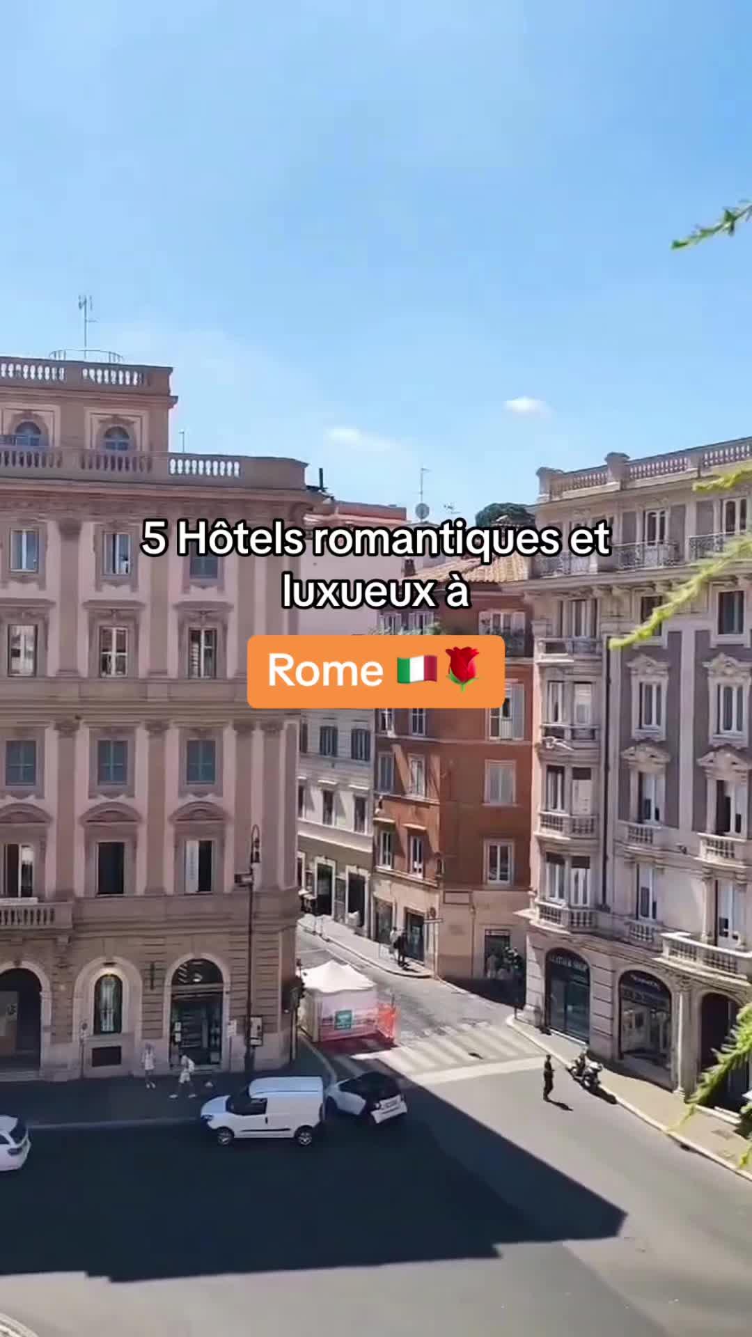 Une sélection d’hôtels romantiques à Rome 🥀

#roma #rome #italie #luxurylife #luxuryhotel #luxurytr