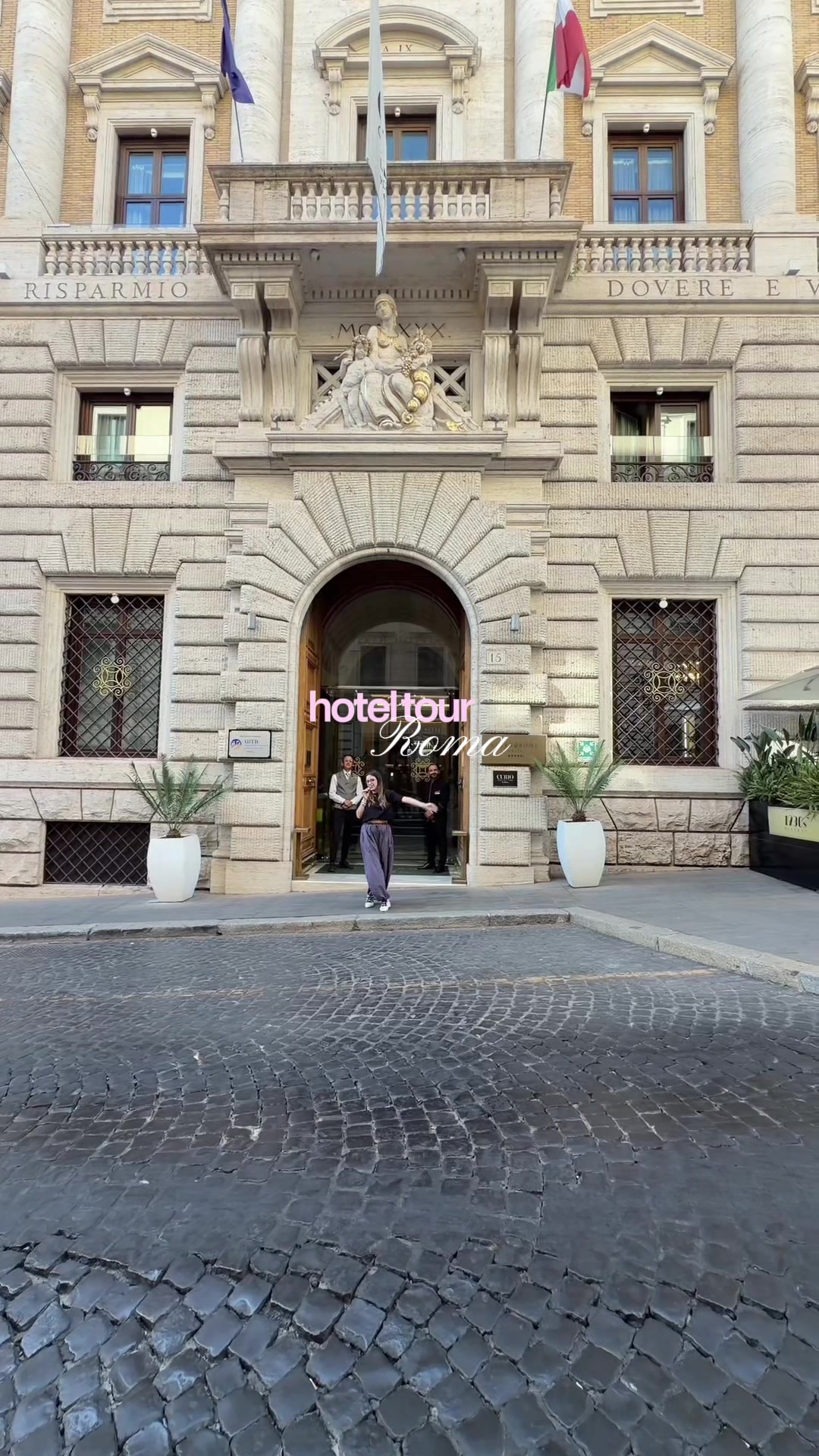 tour de nuestro hotel en roma⭐️✨ aleph rome <3 #roomtour #italy #roma #hotel #travel