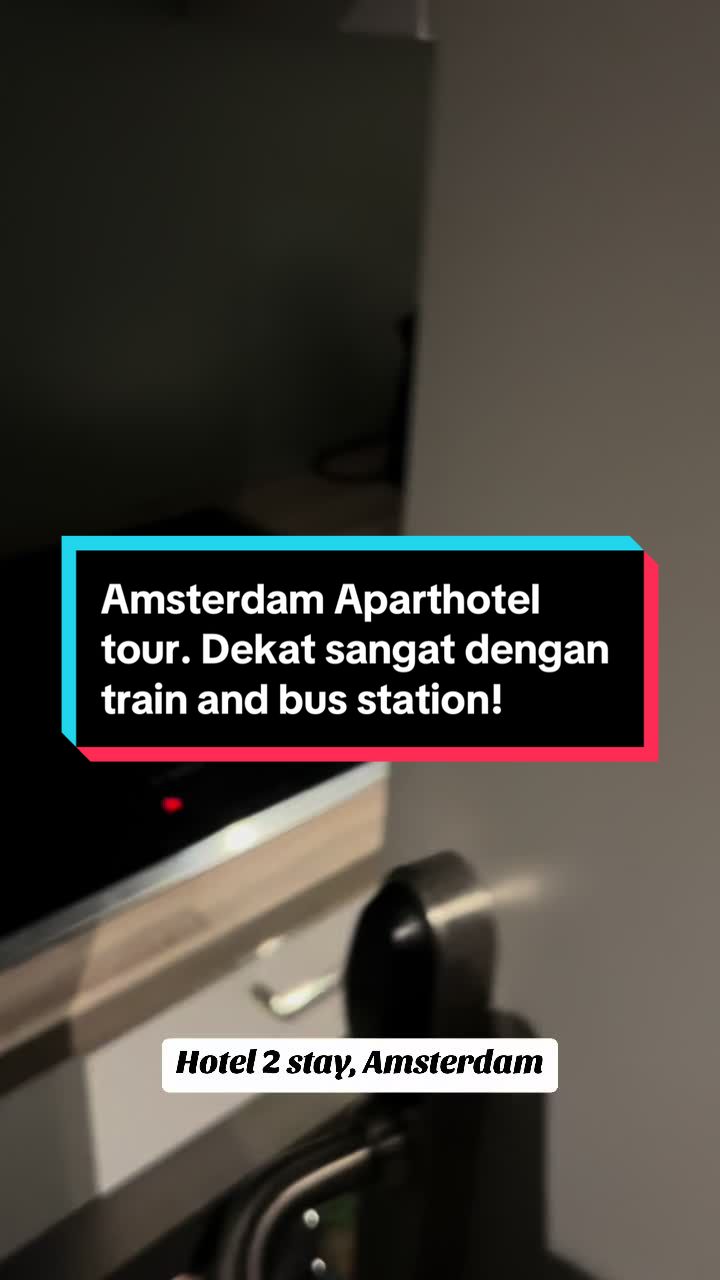 The best aparthotel yang sis stay dekat Amsterdam. Murah sangat and dekat dengan station. Sangat ber