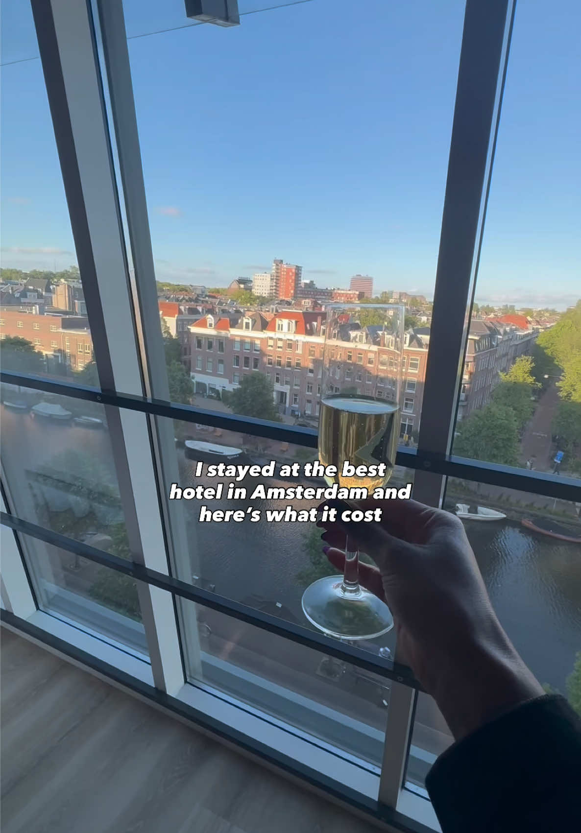 I stayed at the best hotel in Amsterdam… and I’m breaking down the exact cost. 🇳🇱✨

I booked the A