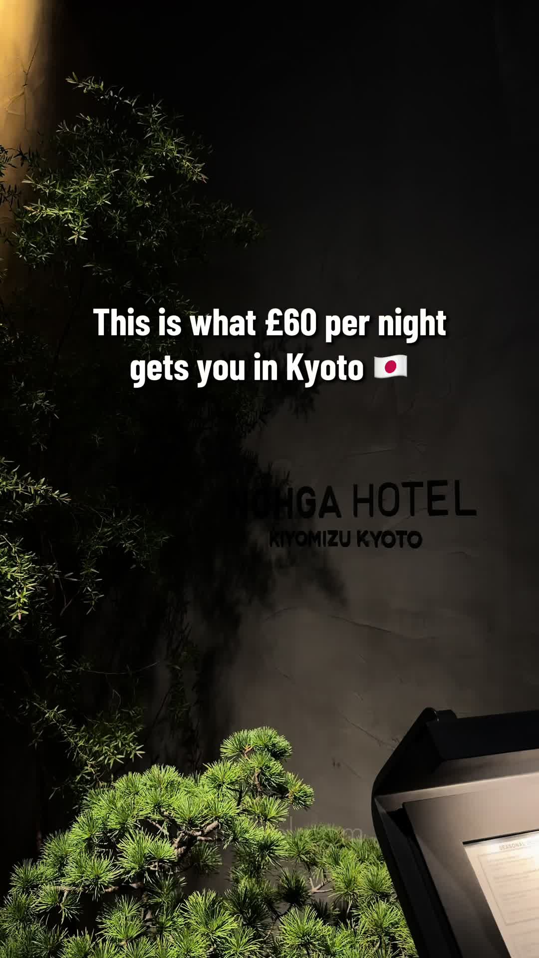 Nogha Hotel Kiyomizu Kyoto was an amazing stay. We booked the Superior King room for four nights and