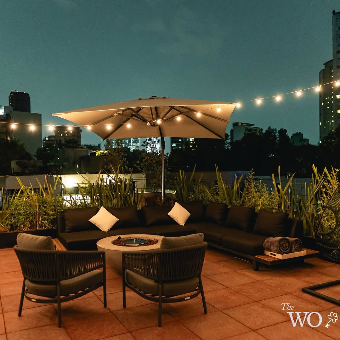 From our rooftop, the city’s hustle fades into a whisper.

Where silence and the majestic meet.

#Th