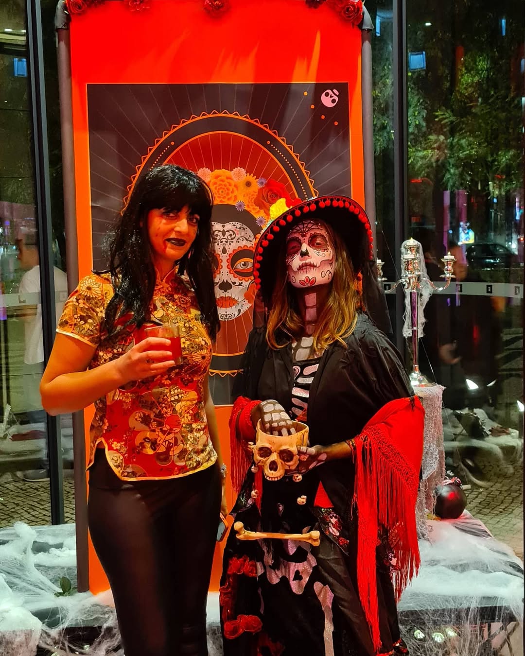#halloween #halloweencostume #halloweenmakeup #caveiramexicana #evolutionlisboahotel #amst1978 #sams