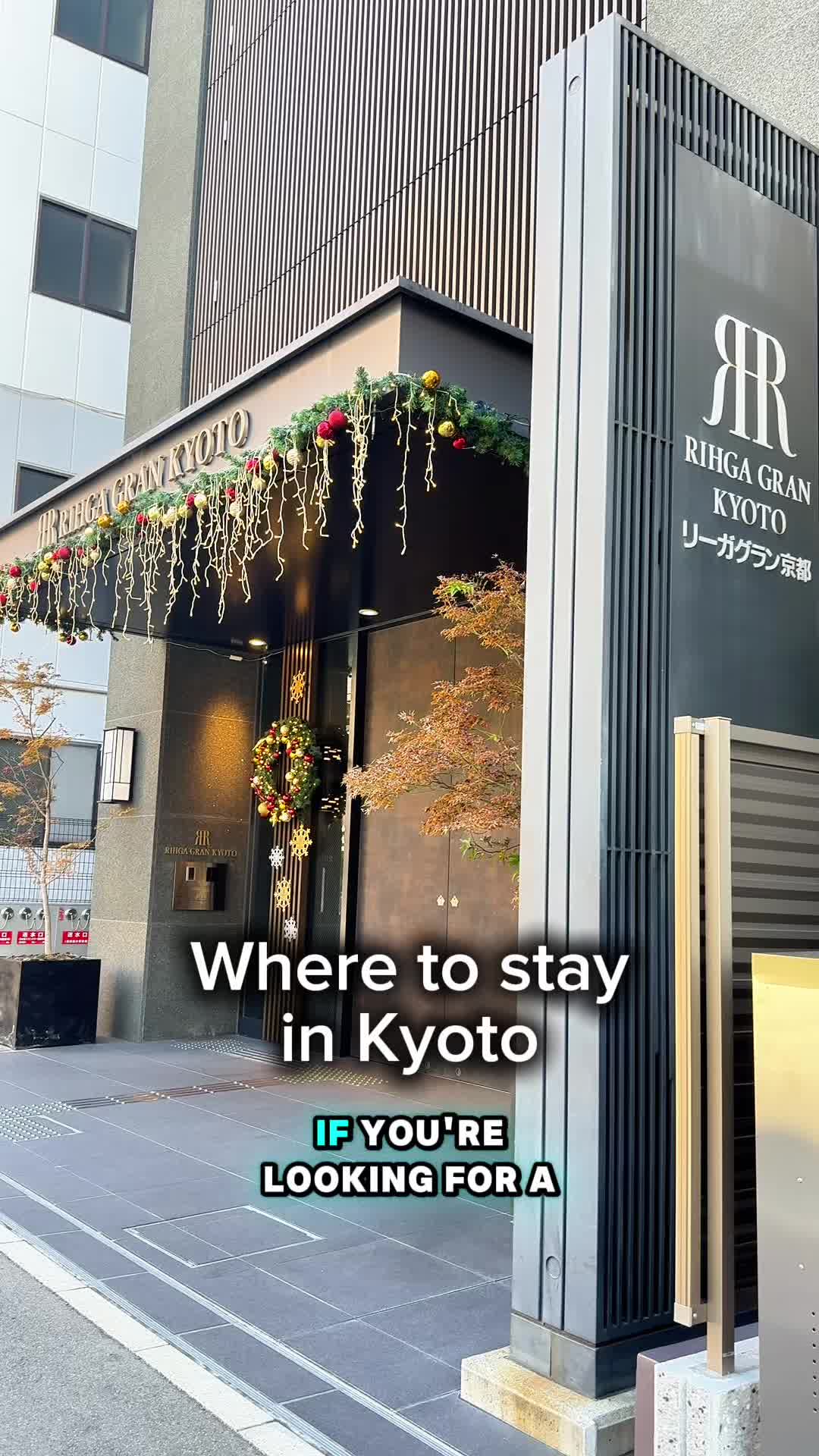 📍Rihga Gran Kyoto

Location- directly outside of Kyoto station! It’s about a 5 minute walk! 

What 