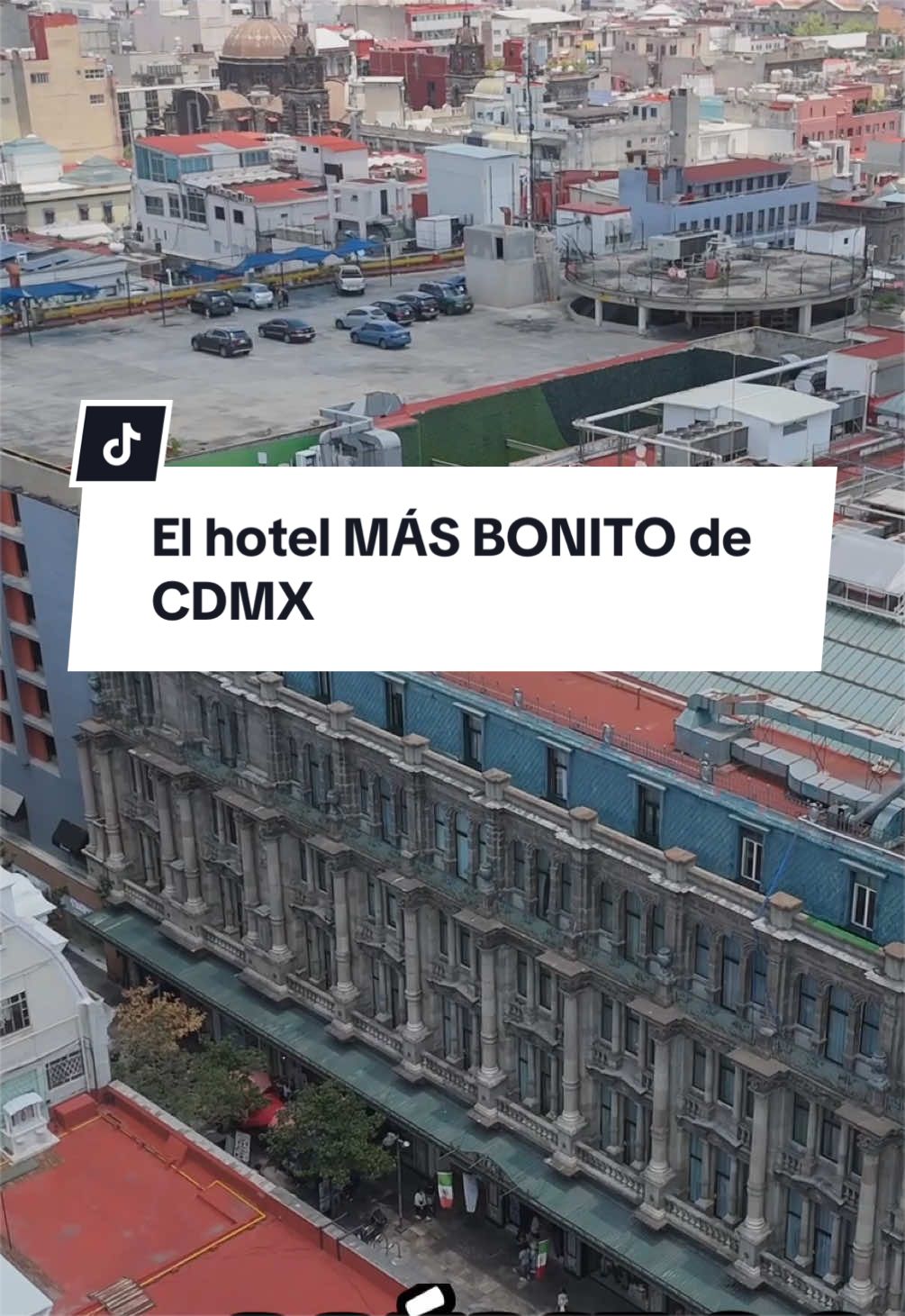 Visité el hotel más hermoso de todo México. 😳 El Gran Hotel de la Ciudad de México, en el centro hi