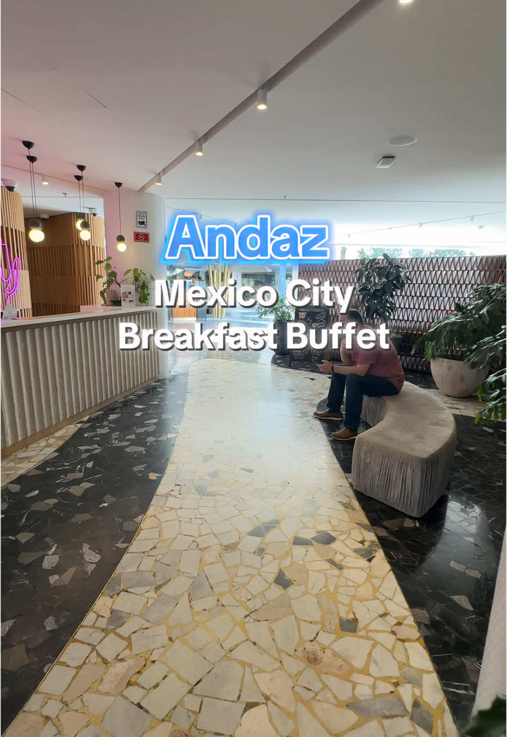 What we had at the Andaz breakfast buffet in Mexico City in Condesa! ☕️ #creatorsearchinsights #hyat
