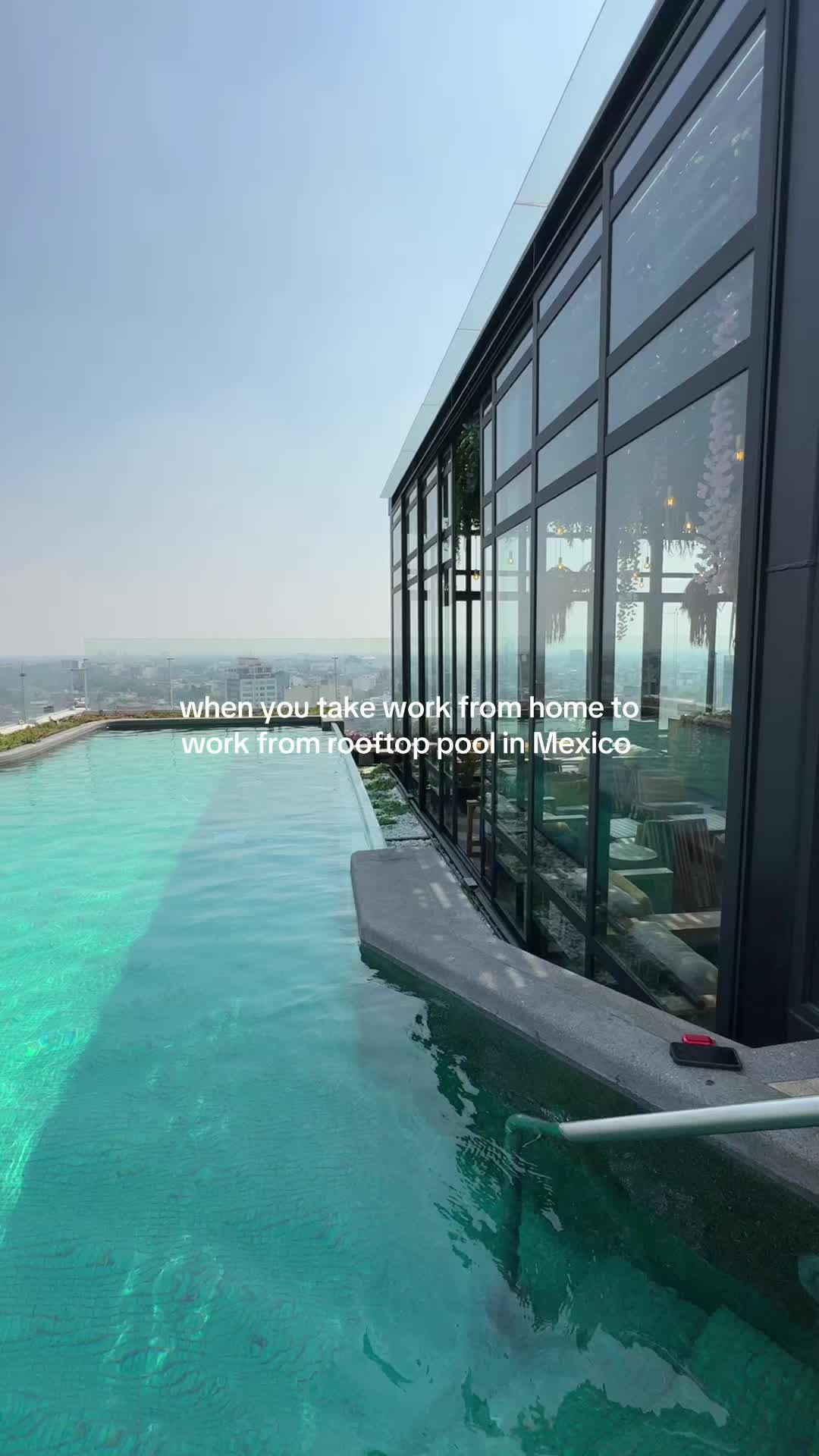 Can’t say this is the first or last time this will be happening 🍹🌊

#mexicocity #andaz #mexicocity