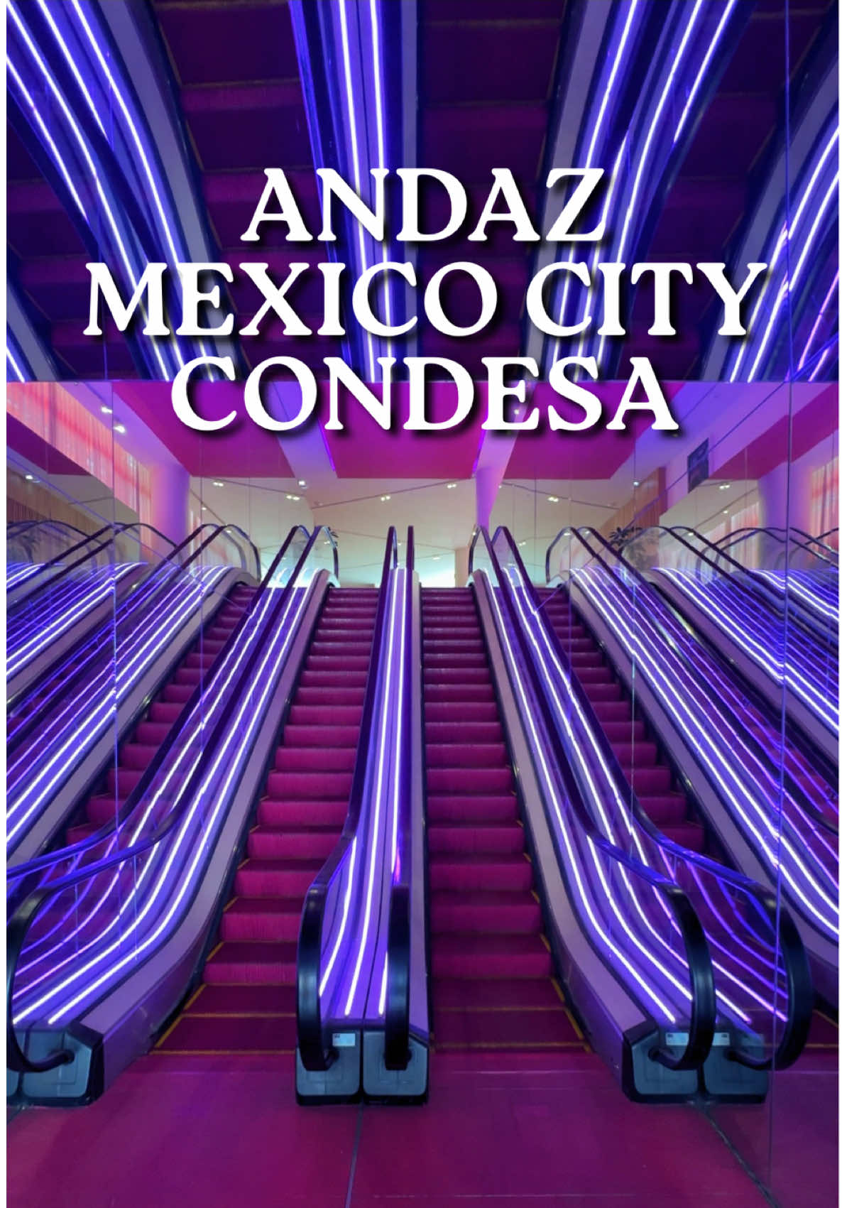 The hotel definitely matters! 

📍Andaz Mexico City Condesa

This is one of my favorite stays in Mex