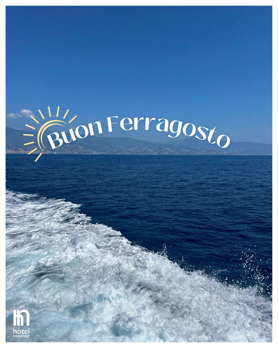 Buon Ferragosto dallo staff dell'Hotel Nazionale...sempre ad un passo dalla meraviglia!

#hotelnazio
