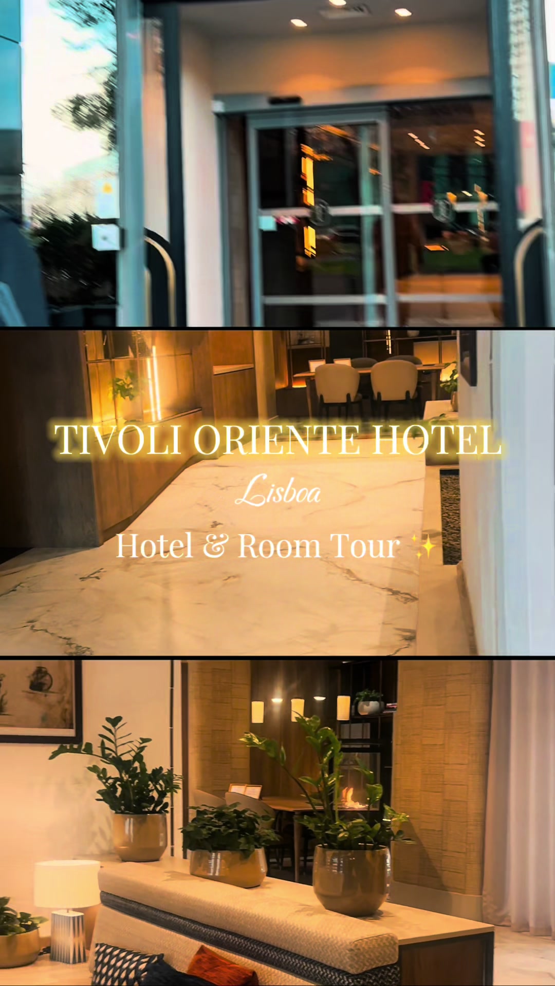 📍Tivoli Oriente Hotel, Lisboa. Thank you to the Hotel staff for their warm welcome, kindness and as