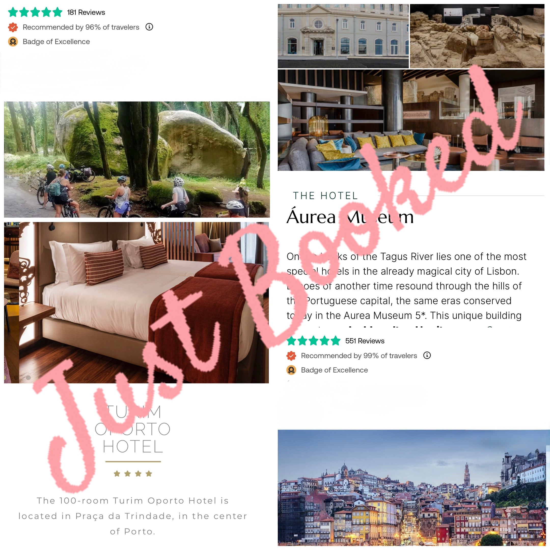 Porto to Lisbon | Hotels | River Cruise Tour | Sintra & Cascais de E-Bike Tour | Porto to Lisbon: Av