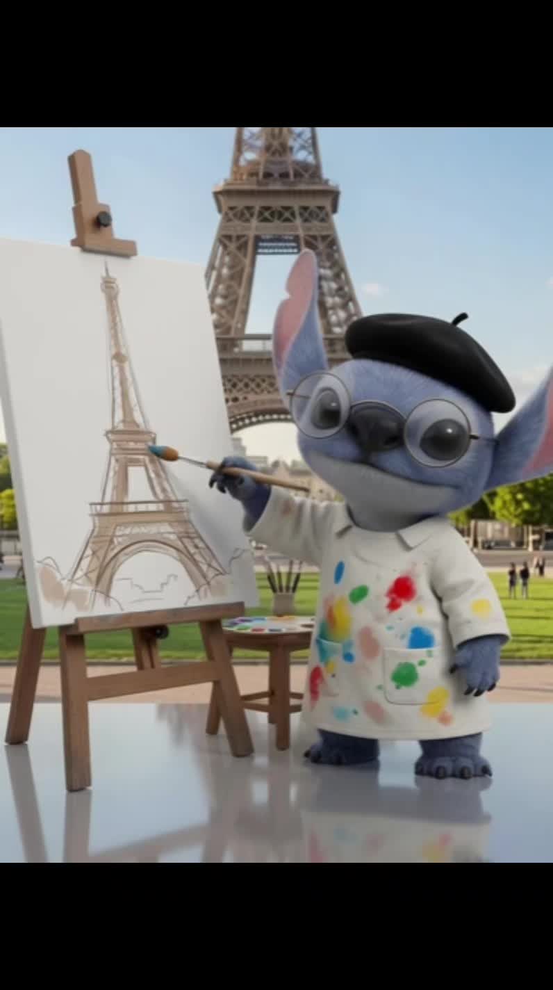 très belle tour Eiffel
#stitch #paris #love #travel #tour
