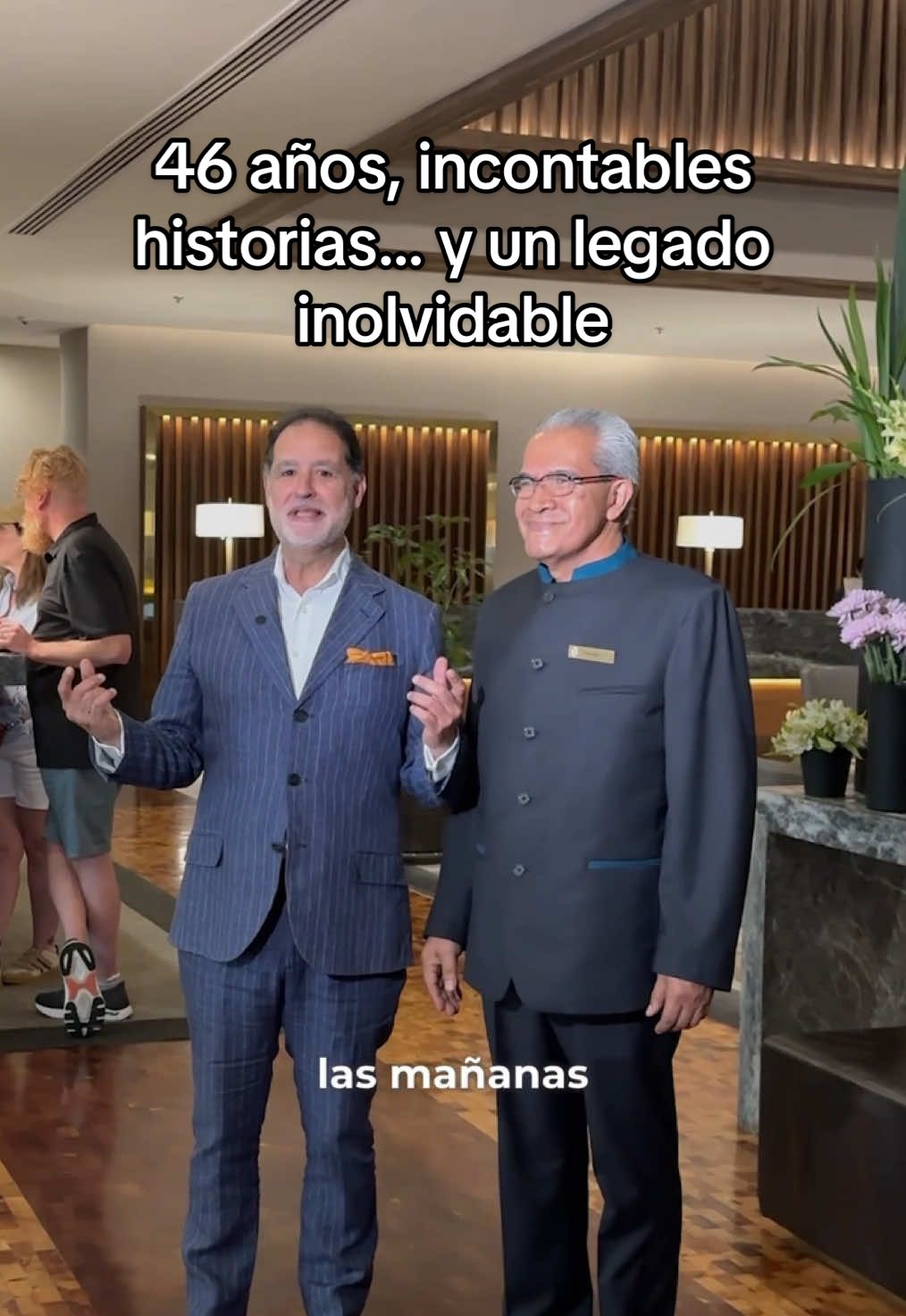Through Fernando’s eyes, we revisit the history of Presidente InterContinental Mexico City.

He has 
