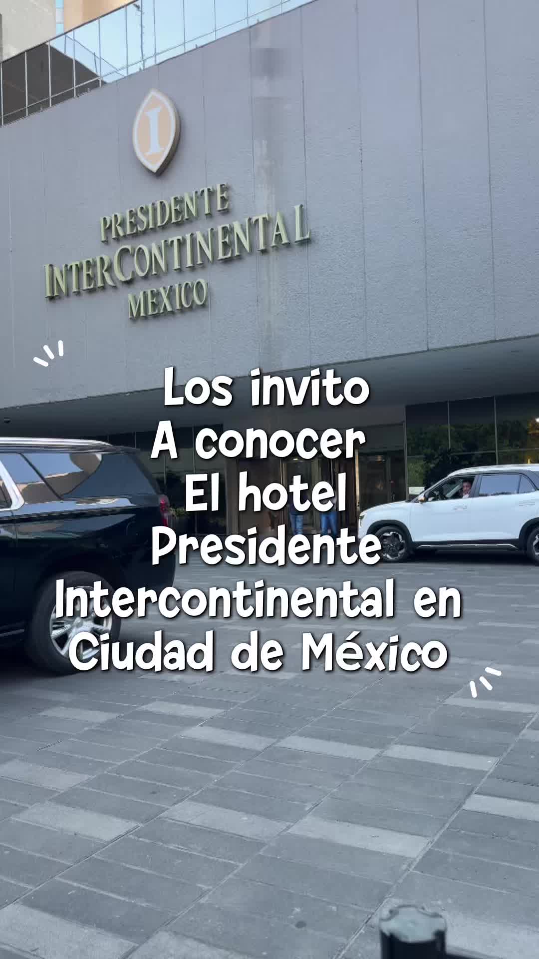 Les presento la vista desde el piso 42 en el hotel presidente intercontinental de Ciudad de México #