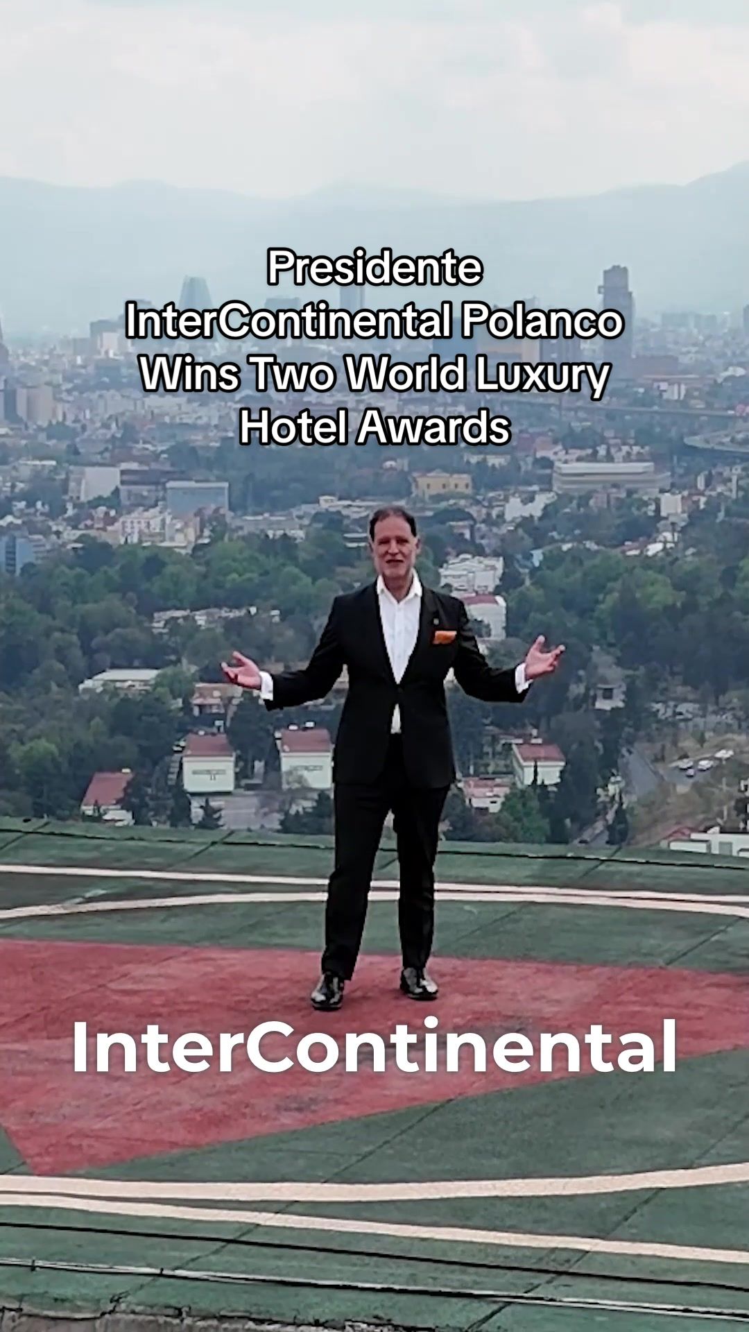 We celebrate the Presidente InterContinental Mexico City Hotel being honored with two prestigious Wo
