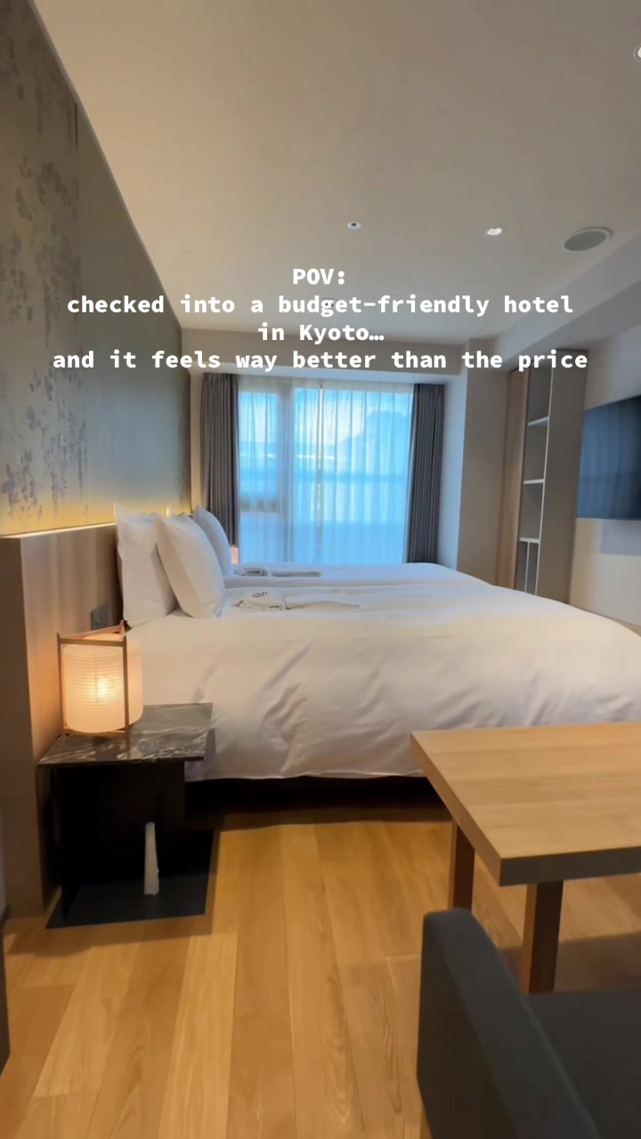 A smart stay in Kyoto—without the luxury markup.

Oakwood Hotel Kyoto Oike offers spacious rooms wit
